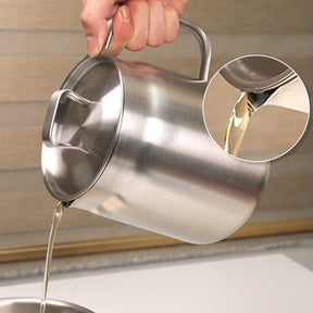 2-IN-1 OIL STRAINER POT