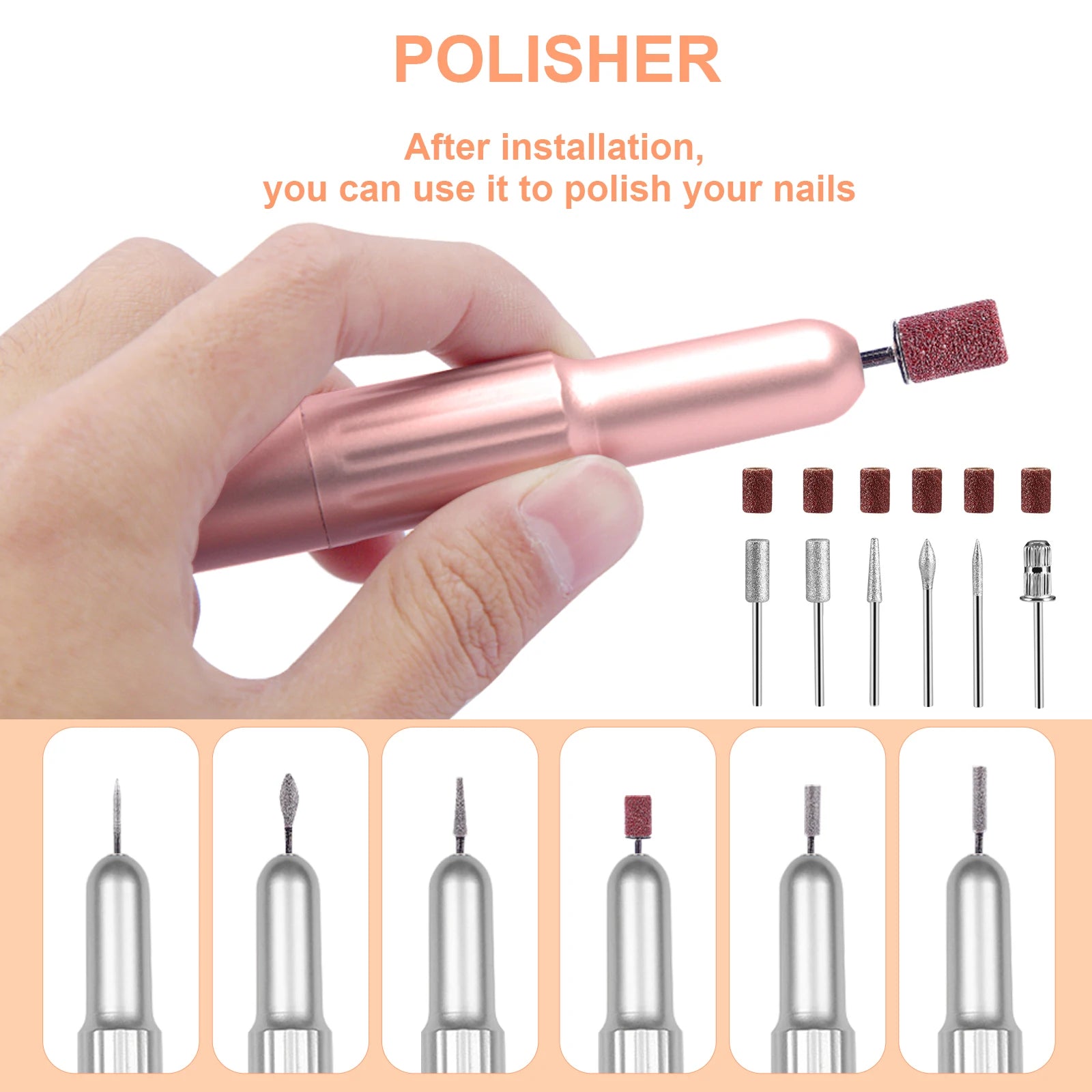 ProFlex Portable Nail Drill Kit + Free Brush